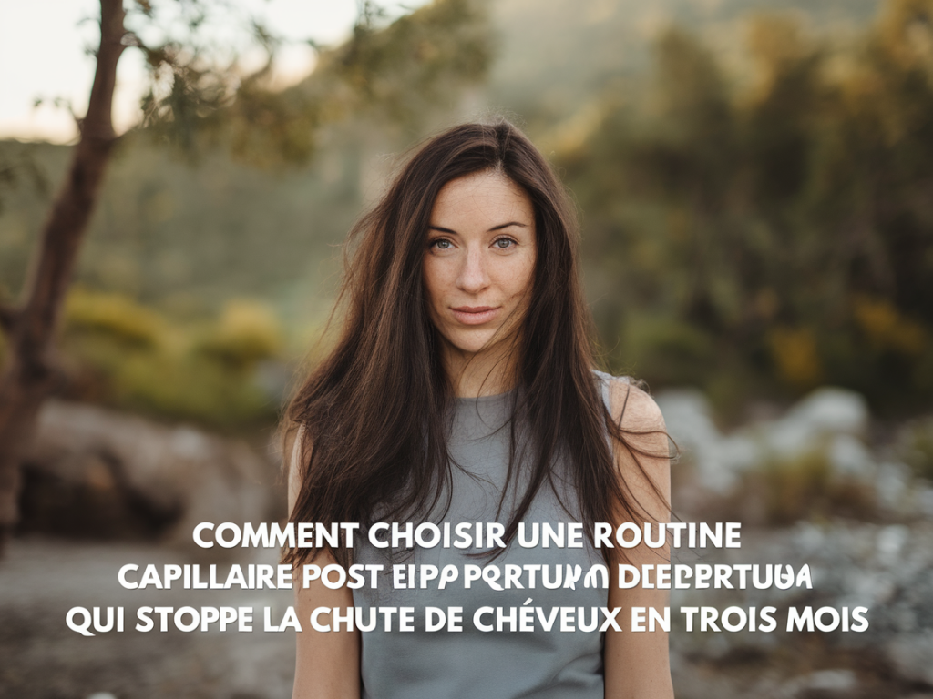 Comment choisir une routine capillaire post-partum qui stoppe la chute de cheveux en trois mois