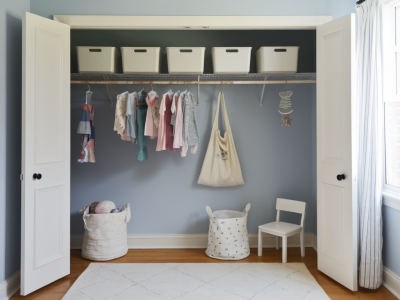 Comment organiser un placard enfant pratique et facile à entretenir